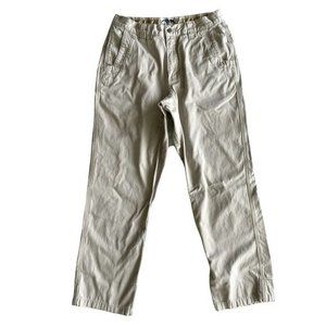 Mountain Khakis Twill Chino Pants Mens Size 32 x 32 Beige Tan